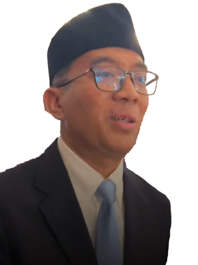 Ilustrasi skema seleksi guru ASN menampilkan dokumen Kemendikdasmen dan data distribusi guru di meja kerja